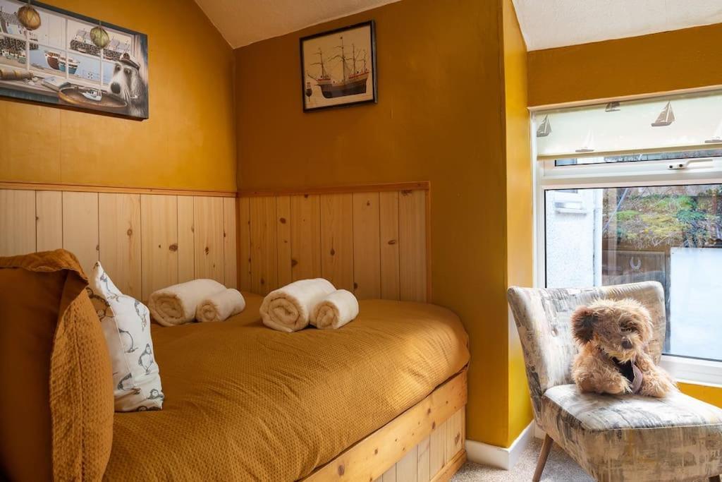 Fantastic Sea Views At Century'S Old Alma'S Cottage - Sleeps Up To 8 Guests Penmaen-mawr المظهر الخارجي الصورة